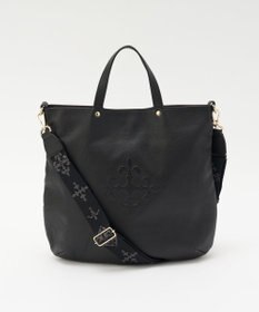 russet スリム2WAYトートバッグ <エンボスモノグラム>(CE-1611)