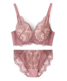 San-ai Resort（三愛水着楽園） 【新色アッシュローズ・アッシュグレー追加】 カシュクール脇高ブラジャー＆ショーツ