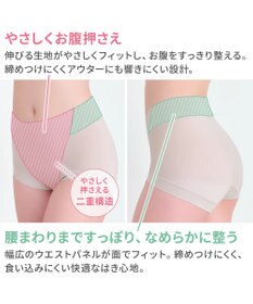 BRADELIS New York 【BRADELIS NewYork peace】シルク混素肌しっとりDailyショーツ26 ブラデリス 補正下着 深め