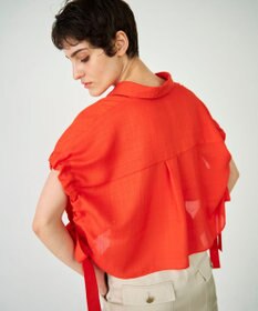 GRACE CONTINENTAL ショートポンチョシャツ