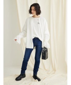 CRAFT STANDARD BOUTIQUE スカラレース袖ブラウス