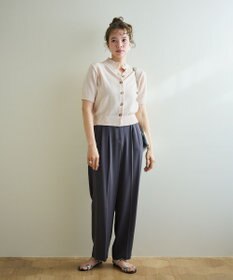 #Newans 〈花乃まりあさんコラボ〉コットンコードカーディガン