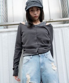 WEGO カーデドッキングレイヤードロンT