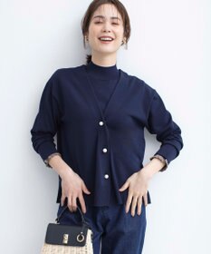 組曲 【2SET・WEB限定】パールボタン配色フリルツイン セット