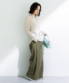 Green Parks チノタックワイドパンツ