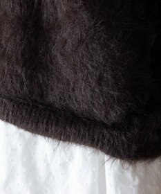 WEGO 【25年秋冬新作/WEB限定】別注USPOLOシャギーニットカーデ