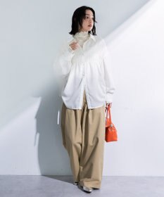 Green Parks チノタックワイドパンツ