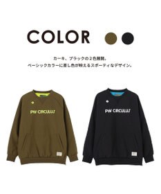 PW CIRCULUS 【3層レイヤー構造ボンディング×中綿キルティング】【MEN】中綿プルオーバー ゴルフ