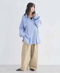 Green Parks チノタックワイドパンツ