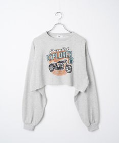 WEGO ヴィンテージライクショートスウェット