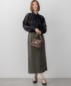 23区 スエード キルティング ショルダーバッグ