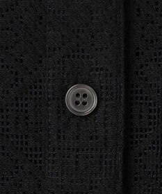 23区 【SLOW/一部店舗限定】モチーフレース 半袖 シャツ