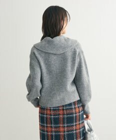 Green Parks Ｚｉｐ付きコンパクトニットカーディガン