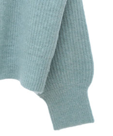 Green Parks Ｚｉｐ付きコンパクトニットカーディガン