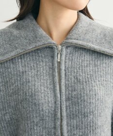 Green Parks Ｚｉｐ付きコンパクトニットカーディガン