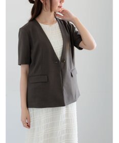 Te chichi 麻調Yカラージャケット