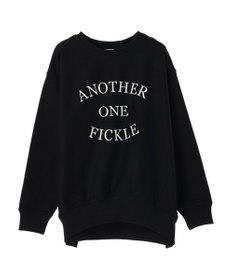 AMERICAN HOLIC ネップ裏毛ロゴスウェット