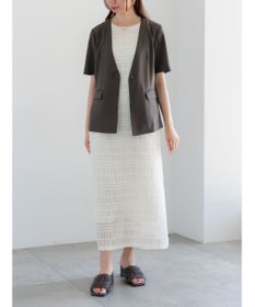 Te chichi 麻調Yカラージャケット