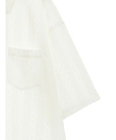 CRAFT STANDARD BOUTIQUE レースオープンカラーシャツ