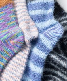 TRICOTE カスリシャギーソックス