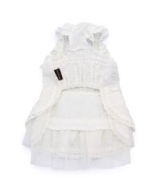 PET PARADISE ペットパラダイス アイレット レース ワンピース 小型犬