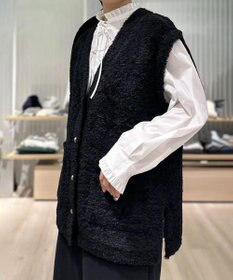 UNFILO L 【STORY×UNFILO】シャギーニット ベスト