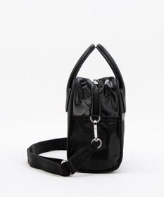 LeSportsac SQUARE TH CROSSBODY/アップタウンブラックシャイン/ブラック