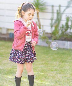 ANY KIDS 【チェリーベリーシリーズ】シャカシャカ リバーシ ブルゾン