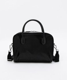 LeSportsac SQUARE TH CROSSBODY/アップタウンブラックシャイン/ブラック