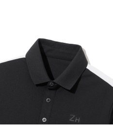 ZERO HALLIBURTON 【吸汗速乾・UVケア】 鹿の子 ラウンドヘムポロシャツ ZHG-W4A 1a 82871 ゴルフウェア