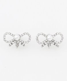 TOCCA GLITTER RIBBON EARRINGS イヤリング