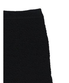 earth music&ecology エンボスフラワー　切替ボリュームスカート