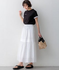 23区 【先行予約】バック刺繍 メッセージロゴ Tシャツ