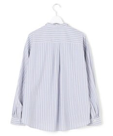 J.PRESS YORK STREET 【WOMEN】ワンウォッシュタイプライター リボンタイバンドカラー ブラウス