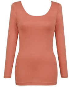 Wing あったかインナー　【綿の贅沢オーガニック】　オーガニックコットン混　やわらかな肌ざわり　８分袖　ウイング／ワコール　EL4830