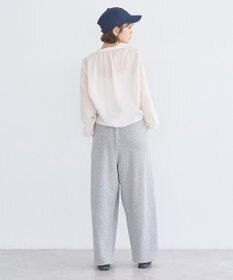 earth music&ecology フリルリボンブラウス