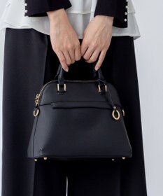 組曲 【ショルダーベルト付き】ボストンハンドバッグ