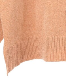 Green Parks ベロアモールリラックスサイズニットプルオーバー