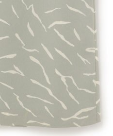 ICB 【洗える】 パウダーサテンプリント スカート