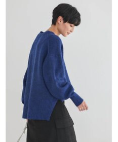 AMERICAN HOLIC サイドスリット袖ボリュームニットプルオーバー