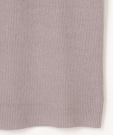 ANY L ハーフジップニットワンピース