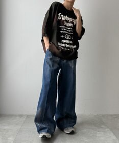 WEGO ダメージボーダーニットプルオーバー(SS)