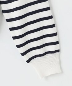 ANY SIS 【洗える】スキッパーポロ襟プルオーバー ニット