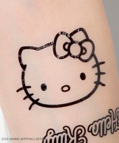 WEGO 【サンリオ】HELLOKITTYコラボフェイクタトゥーシール