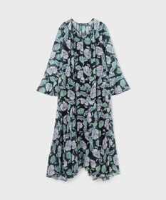 GRACE CONTINENTAL フラワープリントワンピース