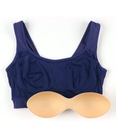 tsumori chisato SLEEP ツモリチサト ノンワイヤーブラ 綿混ベア天竺素材(身生地) フルカップ ブラジャー レディース UBX400/ワコール