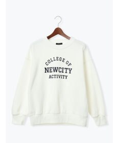 Te chichi 裏毛ロゴプルオーバー