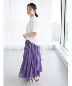 CRAFT STANDARD BOUTIQUE コットンボイルギャザースカート