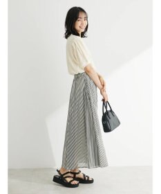 Green Parks インド綿　ふんわりボイルロングスカート