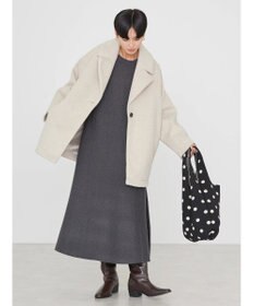 AMERICAN HOLIC シャギーコクーンミディコート